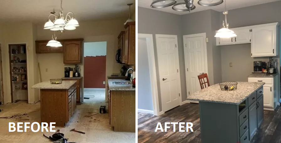 Painting Service Austin Before & After