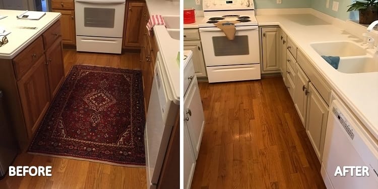 Kitchen Cabinets Painted Austin Painter Before & After